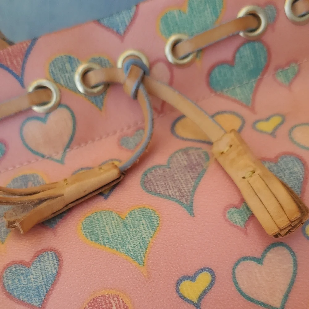 Dooney & Bourke Multicolor Heart Satchel